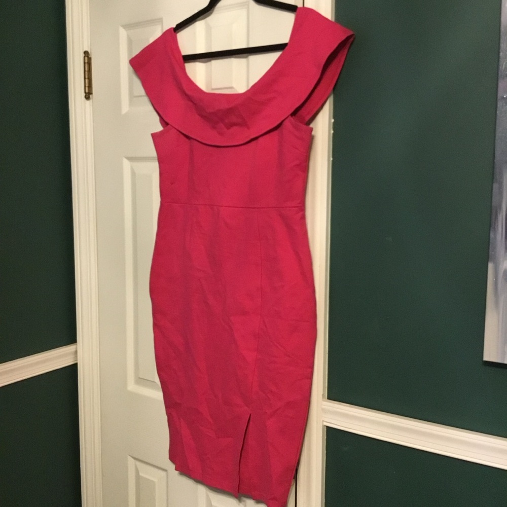 Stretchy Fuschia Dress